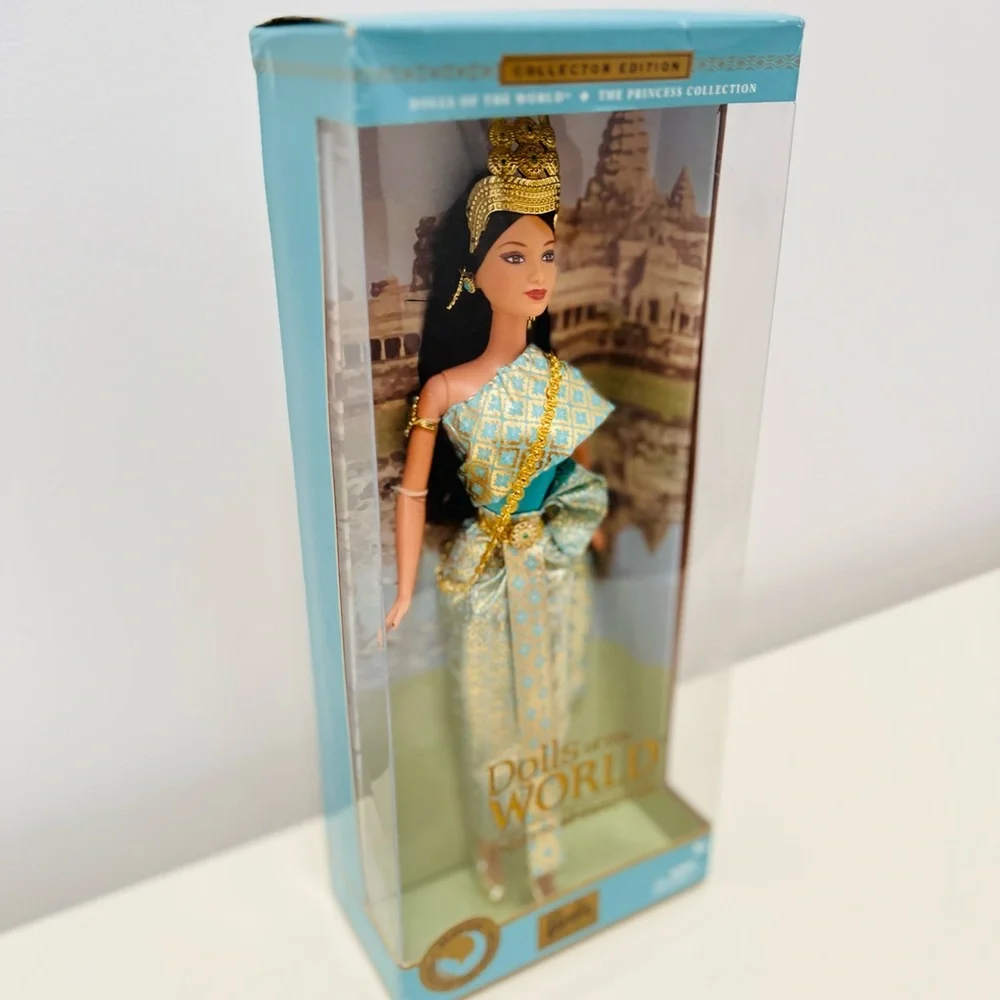 COLLECTOR’S BARBIE DOLLS OF THE WORLD PRINCESS‎ COLLECTION PRINCESS OF CAMBODIA - Picture 8 of 16